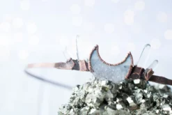 Crystal Moon Tiara | Quartz Crystal Crown