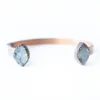 Druzy Crystal Cuff Bracelet | Natural druzy Cuff Bracelet