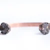 Druzy Moon Crystal Cuff Bracelet | Natural druzy Cuff