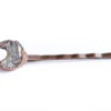 Druzy moon hair pin | Moon hair pin