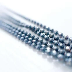 Kyanite crystal necklace | Raw kyanite jewelry