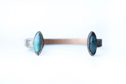 Labradorite Cuff Bracelet | Raw Mineral Cuff Bracelet