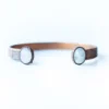 Moonstone Cuff Bracelet | Polished Rainbow Moonstone Cuff Bracelet
