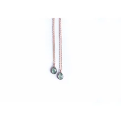 Moss agate necklace | Moss agate jewelry | Agate necklace | Raw agate pendant | Faceted moss agate necklace