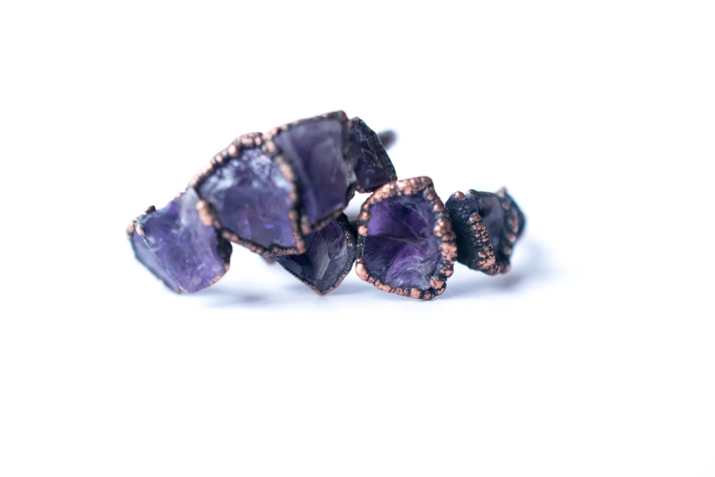 Multi Stone Ring | Amethyst ring