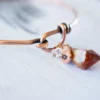Raw citrine bracelet | Citrine bracelet
