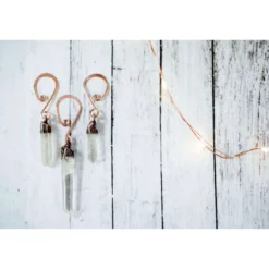 Raw crystal ornament | Quartz crystal ornament