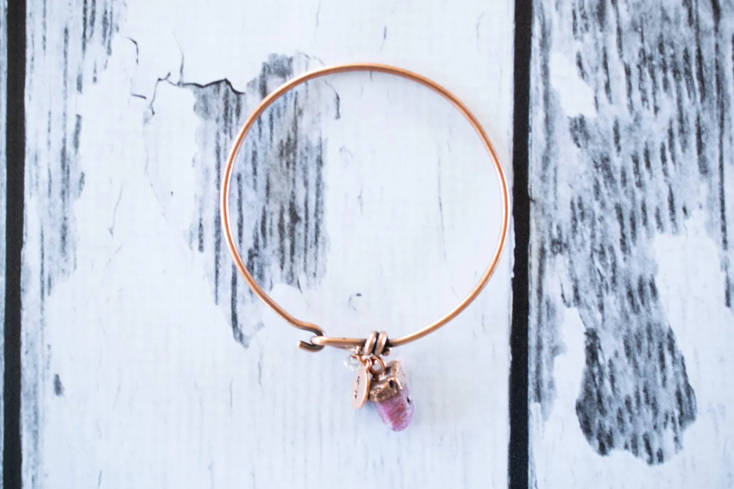 Raw ruby bracelet | Rough ruby bracelet