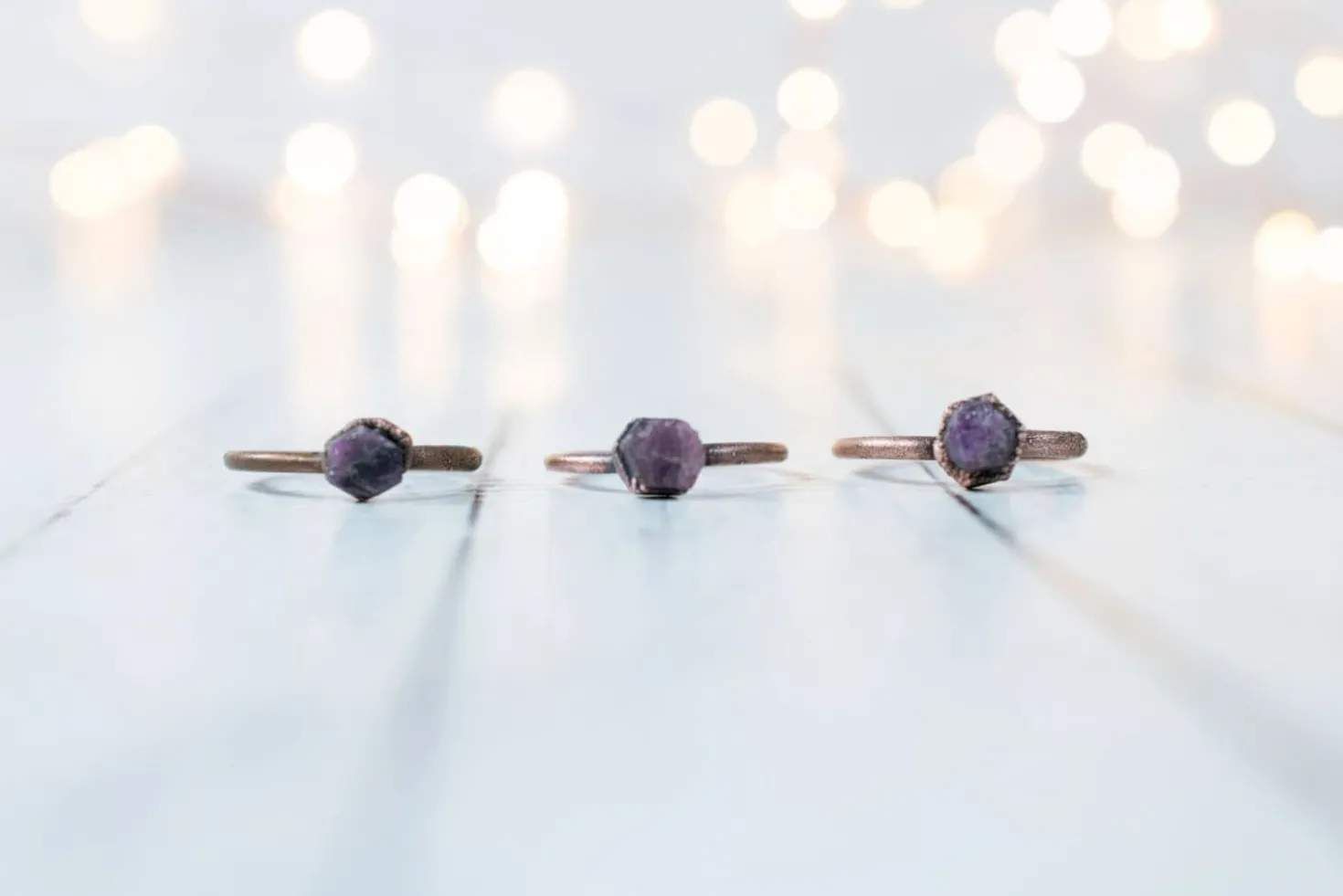 Raw ruby ring | Red ruby stacking ring