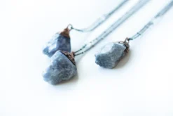 Raw tanzanite necklace | Tanzanite necklace
