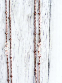 Raw tourmaline necklace | Black tourmaline crystal necklace