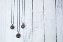 Real garnet necklace | Garnet crystal necklace