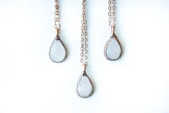 Rose Quartz Necklace | Faceted Rose Quartz
