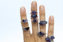 SALE Amethyst statement ring | Amethyst birthstone