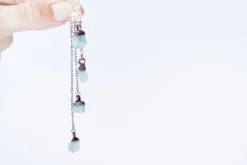 SALE Aquamarine | Raw Aquamarine earrings