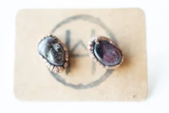 SALE Garnet | Garnet stud earrings
