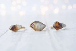 SALE Gold Citrine ring | Natural citrine ring