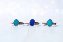 SALE Opal ring | Stacking birthstone ring
