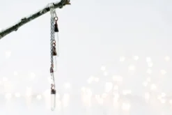 SALE Raw crystal | Quartz crystal earrings