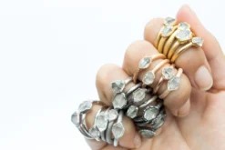 SALE Raw crystal ring | Herkimer diamond ring