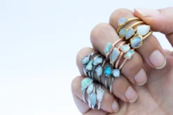 SALE Raw opal ring | Rough opal ring
