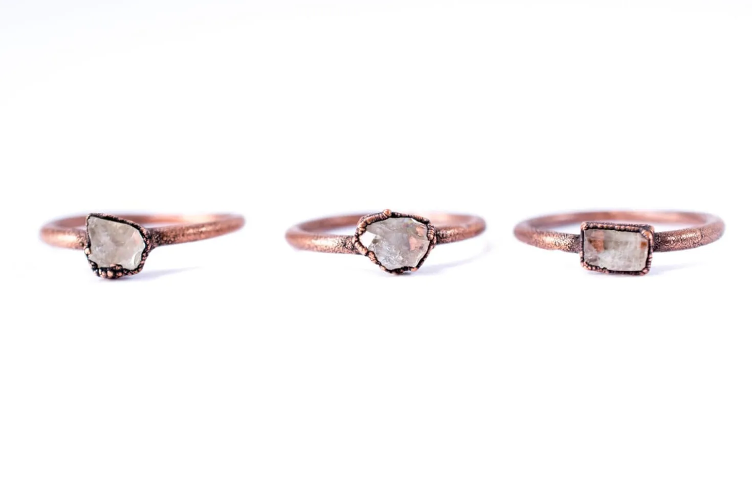 SALE Raw Topaz ring | Topaz crystal ring