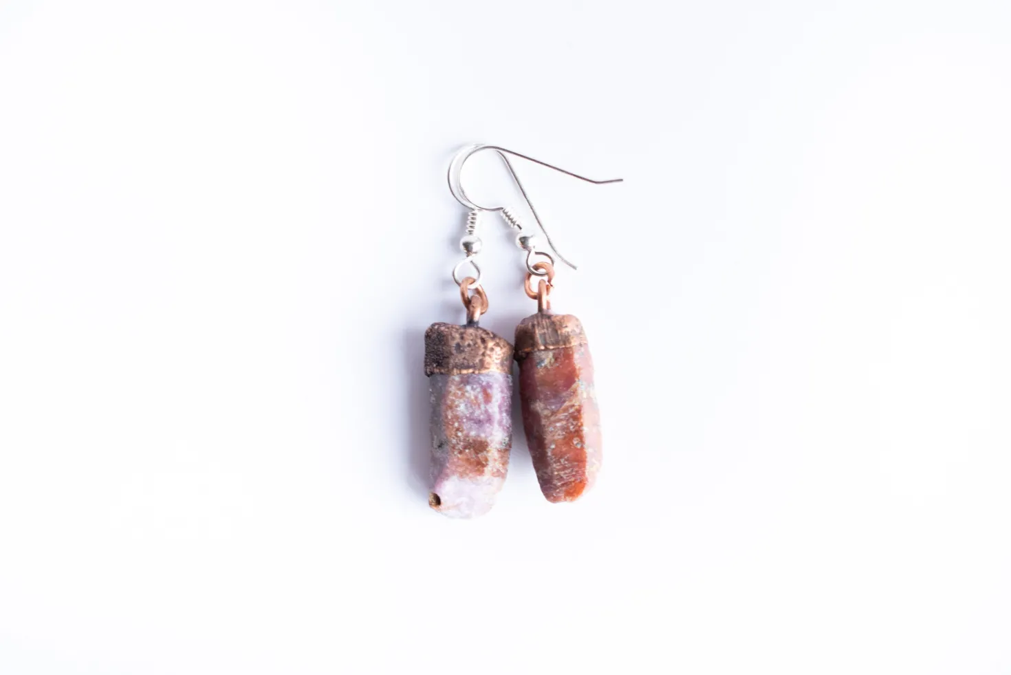 SALE Untreated ruby earrings | Red ruby earrings