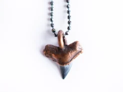 Sharks tooth pendant | Electroformed copper shark tooth pendant