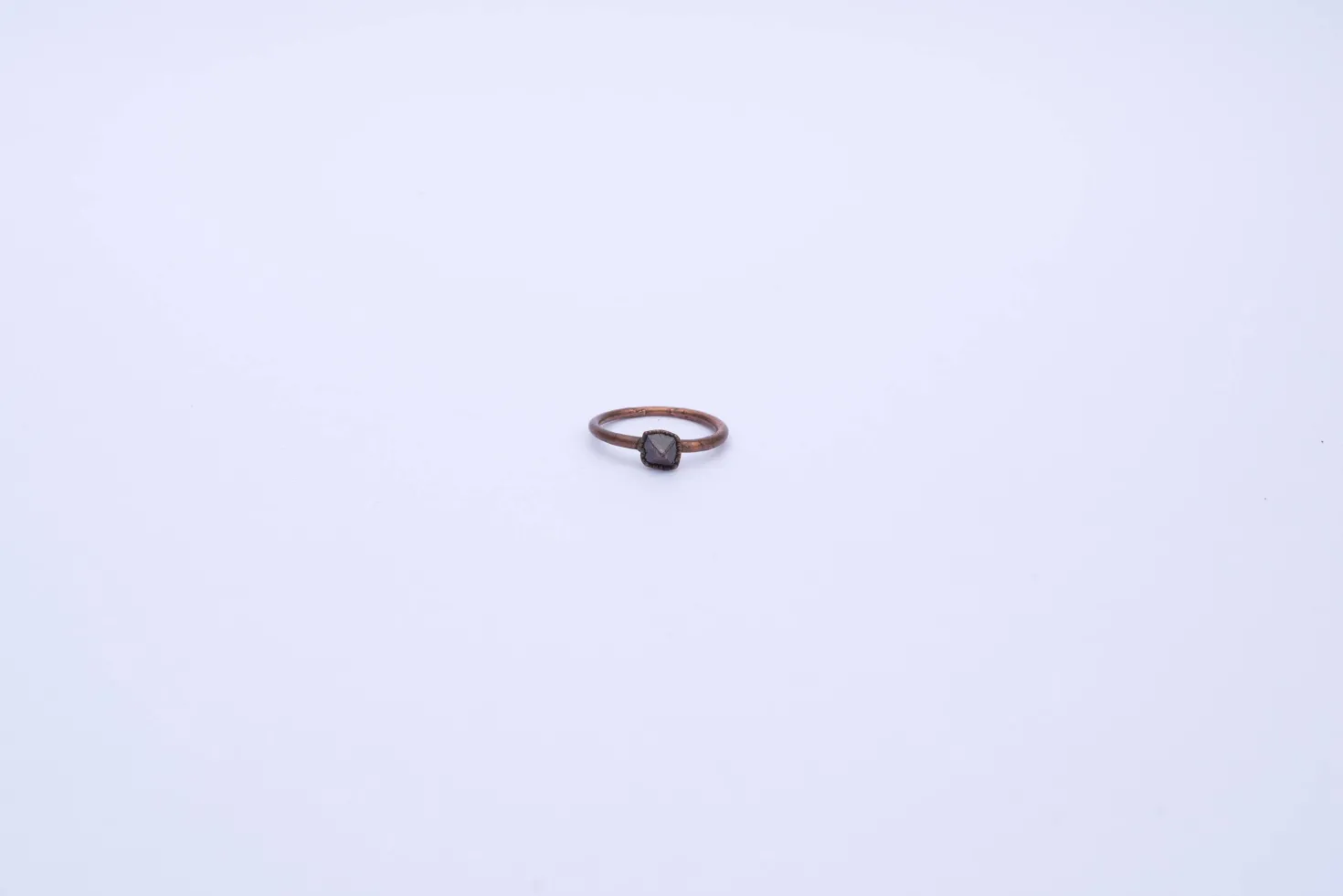 Zircon Ring | Raw Zircon Crystal Ring